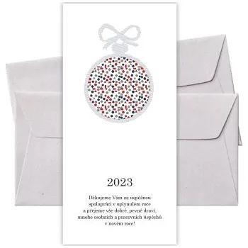 Novoroční přání PF-031 novoroční blahopřání 2026 PF-031 Nižší cena pro více kusů!