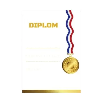 Tiskopis Táborový diplom se zlatou medailí - A5 DIP-035-A5 Nižší cena pro více kusů!