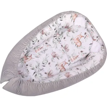 Nočník Hnízdo pro miminko Velvet srnka 2025