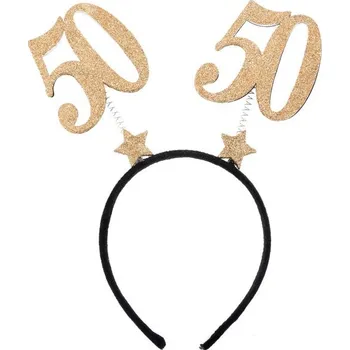 Party dekorace Santex Čelenka glitrová 50