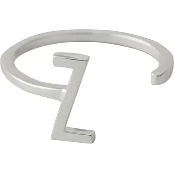 Prsten Stříbrný prsten Design Letters 90601001Z stříbrná SLV, vel. ONE SIZE