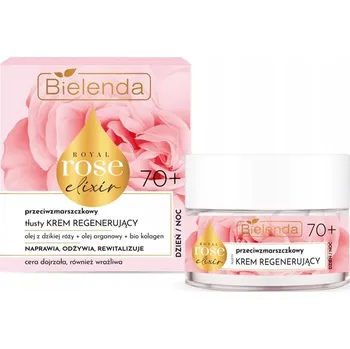 Pleťový krém Vyživující krém na obličej Bielenda Royal Rose Elixir 0 SPF den a noc 50 ml