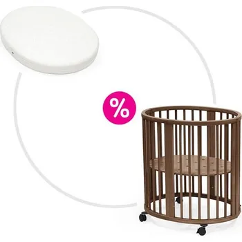 Matrace STOKKE® Sleepi™ Mini V3 + ZDARMA matrace - Warm Brown
