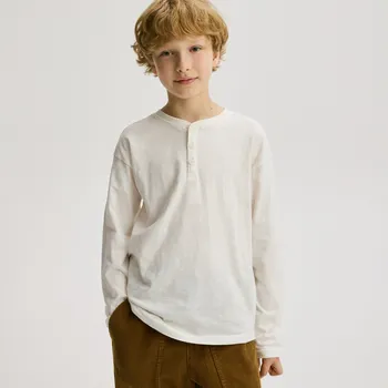 Chlapecké tričko Reserved - Dlouhý bavlněný rukáv 2 ks - černý - 521FJ-99X - 521FJ-99X-152