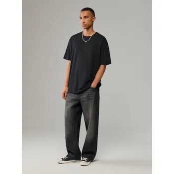 Pánské kalhoty Džíny baggy - L - House - černá - 086II-99J