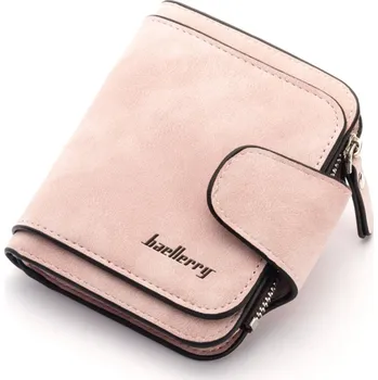 Peněženka Dámská peněženka se sponou – trojdílné provedení s kapsou Barva (Varianta): light pink