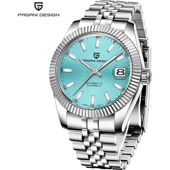 Hodinky Automatické hodinky PAGANI DESIGN – safírové sklíčko Barva (Varianta): Ice Blue