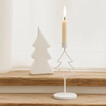 Vánoční svícen BOLTZE Kovový sváteční svícen Momi stromek