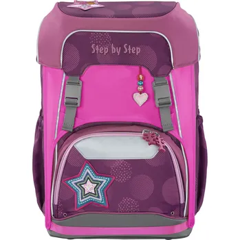 Školní batoh Step by Step GIANT Reflexní vesta NEON PULL OVER pro aktovku Pink + Sleva 5% s kódem AKCE5