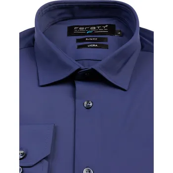 Pánská košile FERATT Pánská košile PERFORMANCE SLIM navy Velikost: M