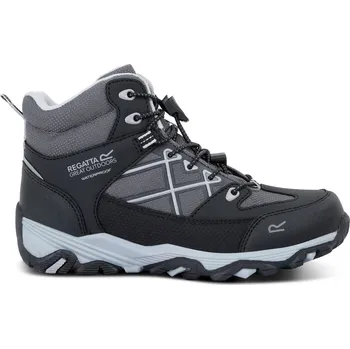 Dětská treková obuv Dětské boty Regatta Samaris III Boot Jnr Velikost bot (EU): 34 / Barva: šedá