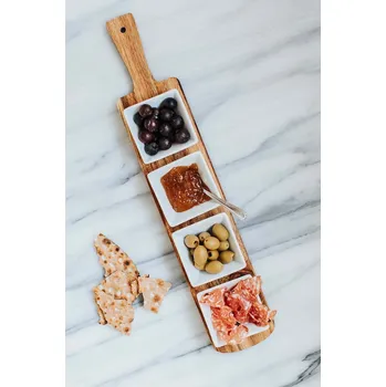 Servírovací tác s miskami Dorre 4-pack 5.8841 vícebarevná MLC