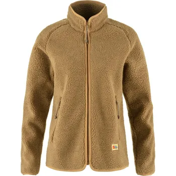 Dámská mikina fleece mikina dámská FJÄLLRÄVEN Vardag Pile Fleece W, Buckwheat Brown - S