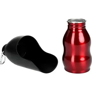 Láhev Dog's Creek nerezová láhev na vodu červená 300 ml