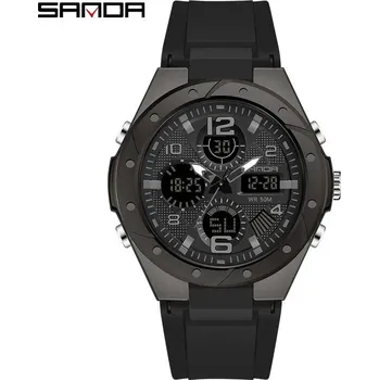 Hodinky Dámské digitální hodinky SANDA – LED, sportovní styl Barva (Varianta): 6062 Black