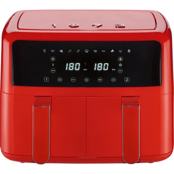 fritéza SILVERCREST Retro 1973 Dvouzónová horkovzdušná fritéza SHLFD 2600 B1