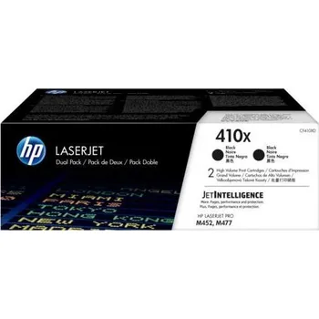 Počítačové příslušenství HP 410X tisková kazeta černá velká,CF410XD -2 pack