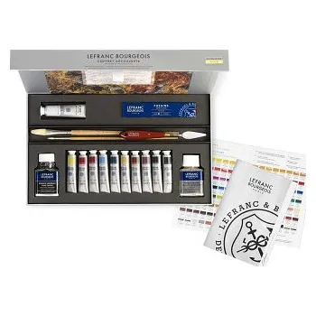 Olejová barva Sada olejových barev Lefranc Fine oil Discovery box (Sada olejových barev Lefranc Fine oil Discovery box)