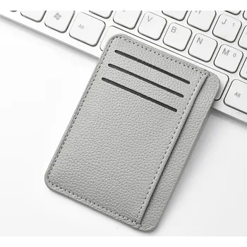 Peněženka Ultra tenká peněženka – PU kůže, kapsa na karty Barva (Varianta): k3271 Grey