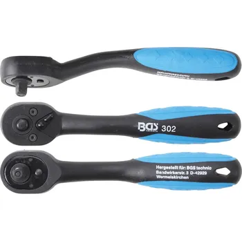 Autodíl BGS technic Ráčna ergonomická (1/4", 3/8", 1/2") - BGS Velikost čtyřhranu: 3/8"