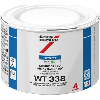 Autolak Spies Hecker Permahyd Hi-TEC Mixing Colour 480 WT 338 bluish magenta red 0,5 l