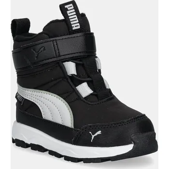 Dívčí zimní obuv Dětské zimní boty Puma Evolve Boot Puretex AC+Inf 392650 černá 99X, EUR 23
