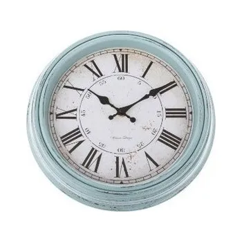 Hodiny Nástěnné hodiny Babyblue, pr. 30,5 cm, plast, bílá