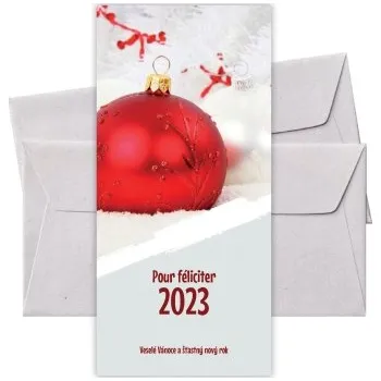 Novoroční přání PF-074 novoroční blahopřání 2026 PF-074 Nižší cena pro více kusů!