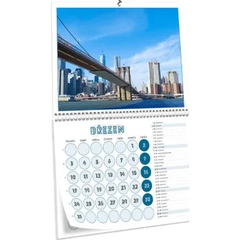 Fotokalendář Nástěnný fotokalendář NKN-137-A4 nástěnný foto-kalendář 2026 NKN-137-A4 Nižší cena pro více kusů!