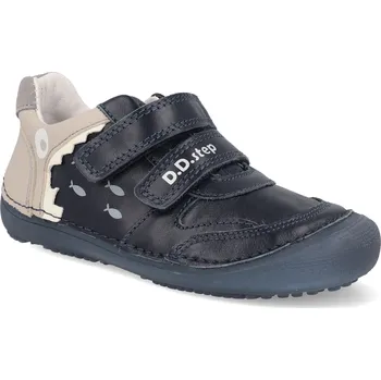 Dívčí obuv Barefoot dětské tenisky D.D.step - S063-52328 tmavě modré Velikost: 30