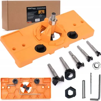 Šablona pro vrtání otvorů pro dveřní závěsy KD11251