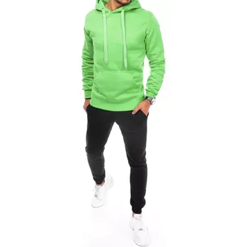 Pánská tepláková souprava DStreet DStreet černá | bílá | světle zelená 2053545