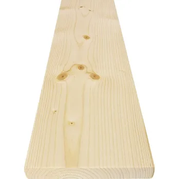 Obklad Fasádní obklady (hoblovaná prkna) 21 x 120 x 4200 mm Severský smrk AB (6ks) - zaoblené hrany