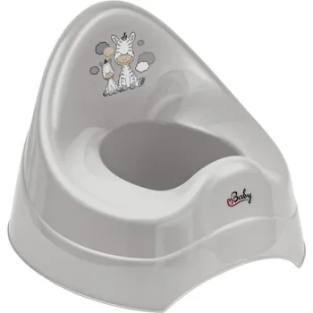 Kojenecká hygiena Maltex Nočník s hudbou Zebra - Grey