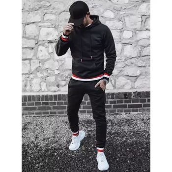 Pánská tepláková souprava DStreet i337_44778 DStreet černá 2053601