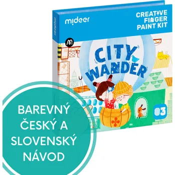 omalovánky Prstové malování: Toulky městem