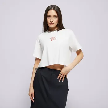 Nike Tričko W Nsw Ss Crop Tee Iwd Bílá L
