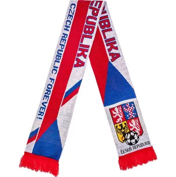 Šála SportDres Fanouškovská pletená šála ČR