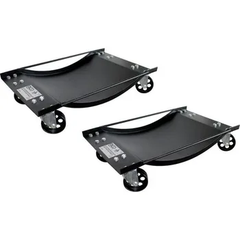 Autodíl BGS Technic BGS 8386 Přepravní pojízdné podložky pro manipulaci s autem (1 pár)