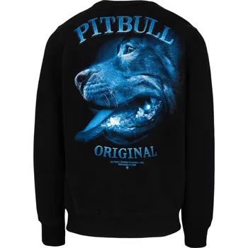 Pánská mikina PitBull West Coast Pit Bull West Coast - SWS MIDNIGHT černá Barva: Černá, Vel: 3XL