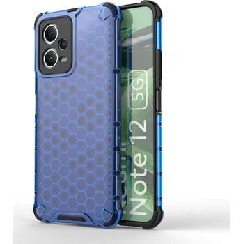 Pouzdro na mobilní telefon Beweare Honeycomb armor kryt na Xiaomi Redmi Note 12 5G / Poco X5 - modrý