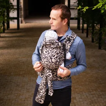 Moisha HuGo novorozenecké nosítko - Aves Cappucino, Moisha