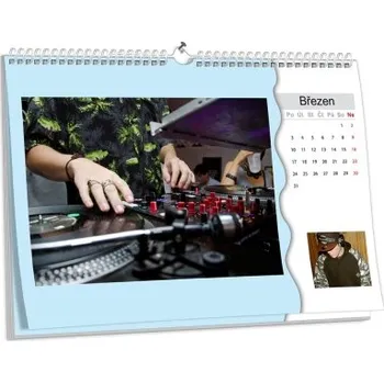 Fotokalendář Nástěnný brilantní kalendář s vlastní fotografií NKN-64-A5 nástěnný foto-kalendář 2026 NKN-64-A5-BRIL Nižší cena pro více kusů!