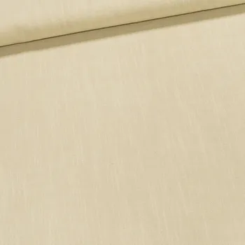 Šatovka / lněné plátno 3077/15 jednobarevná světle béžová, š.140cm (látka v metráži)