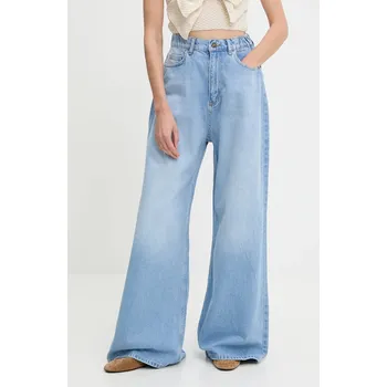 Dámské džíny Bavlněné džíny Answear.LAB dámské, modrá barva sng.132.tos 55X, vel. XS