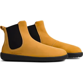 Dámská zimní obuv Ahinsa shoes Dámské podzimní boty Comfort Chelsea 2.0 pískový nubuk 41