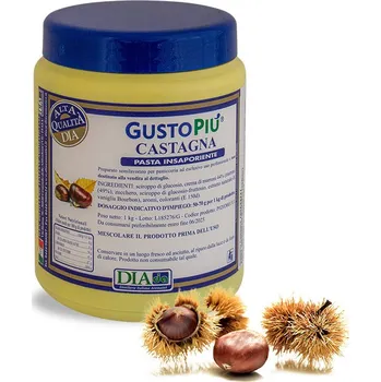 Pasta ochucovací GustoPiú, kaštan 1 kg/dóza