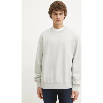 Pánská mikina Mikina Levi's pánská, šedá barva, s kapucí, hladká, A9244 09X, vel. M