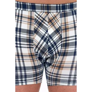 Pánské spodní prádlo Pánské boxerky Cornette 904/127 Tmavě modrá 2XL