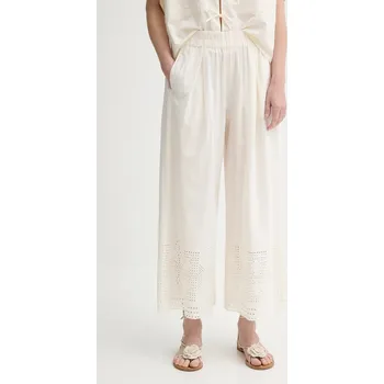 Dámské kalhoty Bavlněné kalhoty Sessun 25207013 béžová 01X, vel. 38